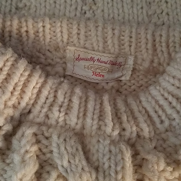 Vintage Homemade Fisherman's Sweater - Picture 2 of 8